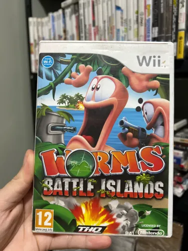 Worms Battle Islands Nintendo Wii -Europeu