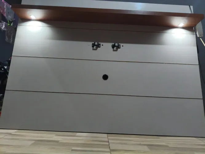Painel para Tv 60 polegadas 100% MDF com luz de led 