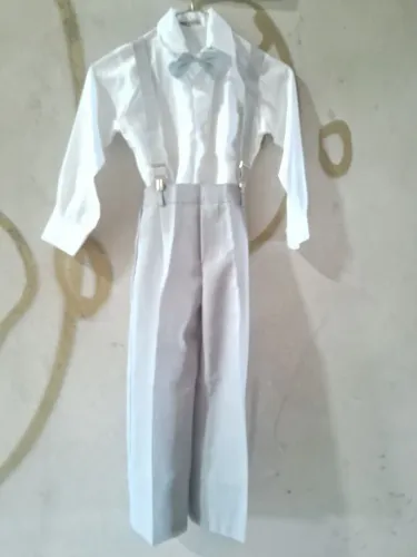 Roupa social infatil tamanho 8