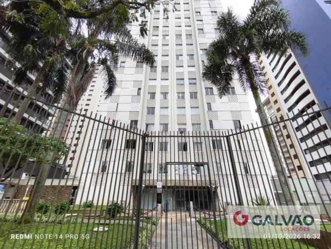 Apartamento para alugar 3 quartos, 115 m² em Batel, Curitiba - Edifício Jardim Castro Alve