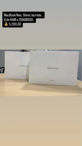 MacBook Neo, 256GB, lacrado.