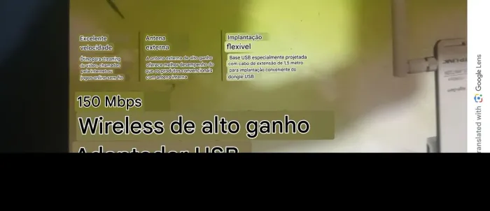 Wireless de alto ganho