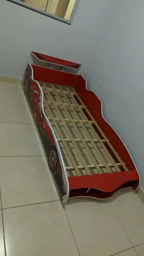Cama Carro Vermelha Infantil