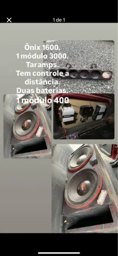 Venda caixa de som.