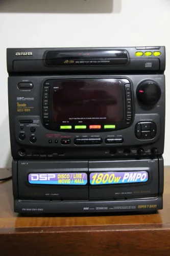 Central Aiwa 999(painel não acende)