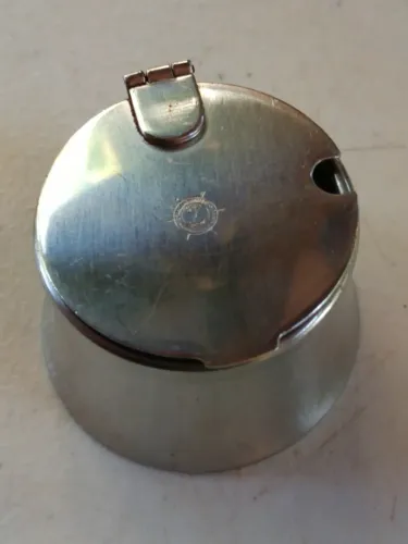 Mini Saleiro Gourmet Old Hall England - Aço Inox Vintage