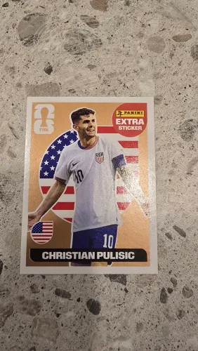 Figurinha original Christian Pulisic Bronze extra sticker