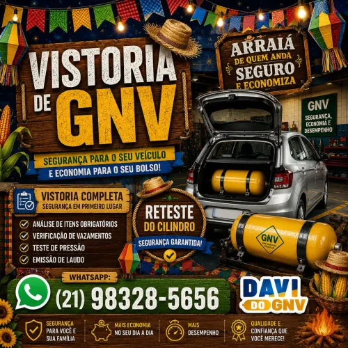 Vistoria do GNV - Bangu