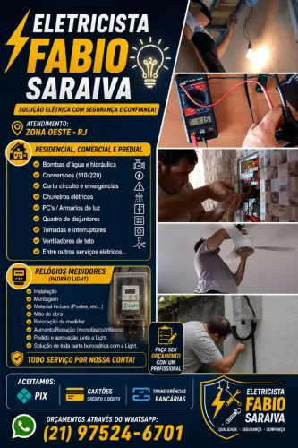 Eletricista Fabio Saraiva