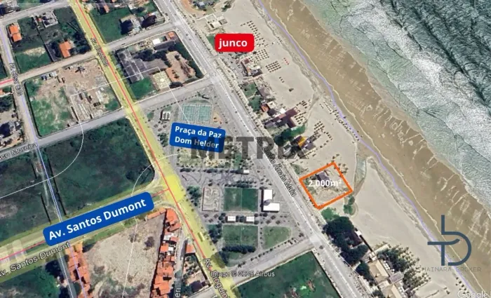 Terreno à venda, 2000 m² por R$ 2.300.000,00 - Praia do Futuro II - Fortaleza/CE