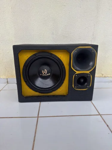 Caixa trio automotiva