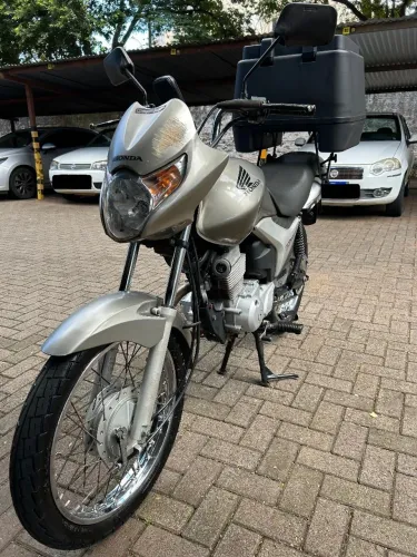 Honda CG titan KS mix 2009 Prata