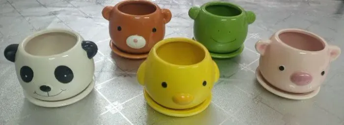 Vasinhos de bichinhos