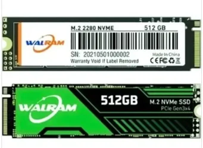 SSD NVME 512Gb