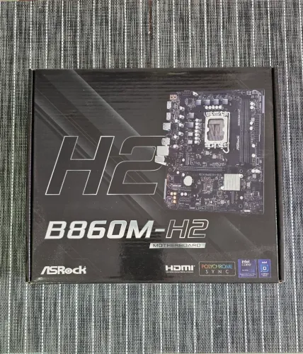 Placa mãe Asrock B860M-H2 com WIFI 7 (instalado)