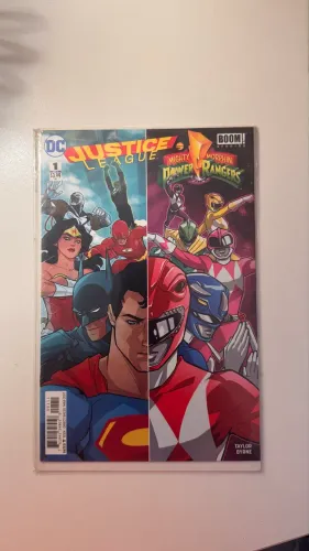 Justice League vs Power Rangers