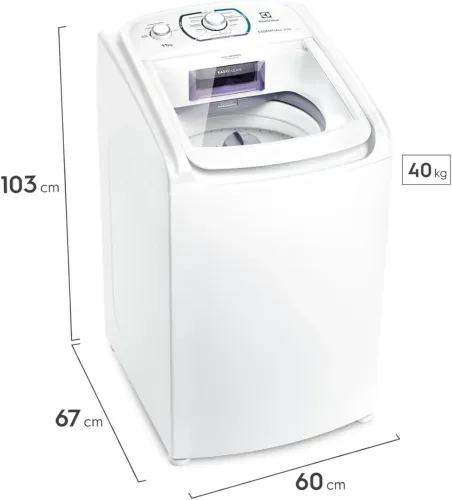 Máquina de Lavar Electrolux 11kg branca 