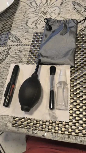 Kit de limpeza de lentes para câmeras