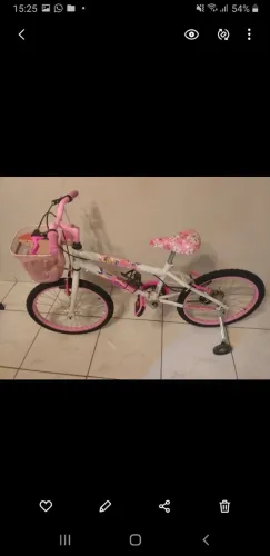 Bicicleta menina aro 20