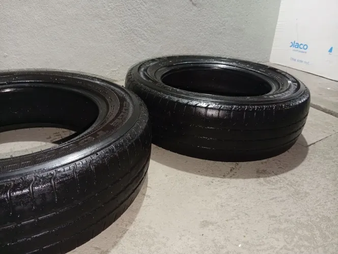 Pneus usados, medida: 165/70 R13