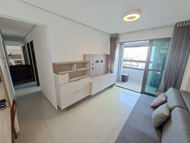 Apartamento Mobiliado em Manaíra 02 Quartos sendo 01 Suíte 60m²