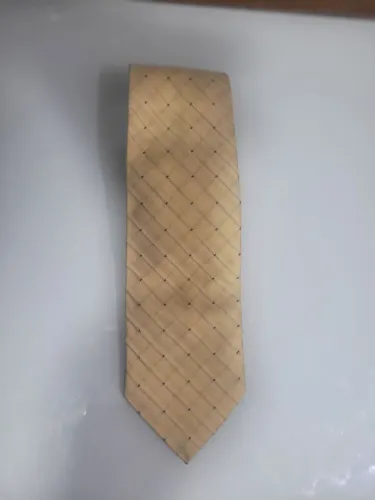 Gravata importada anarela