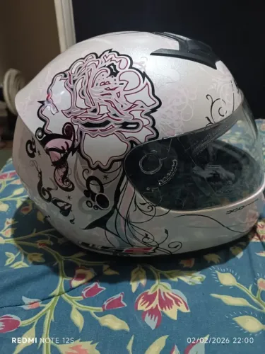 capacete LS2 Stardust 2 tamanho 56