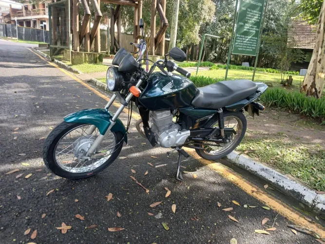 Honda cg 2005 150 aceito trocas passo no cartão 