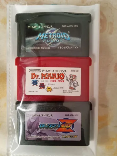 3 Jogos Originais GBA