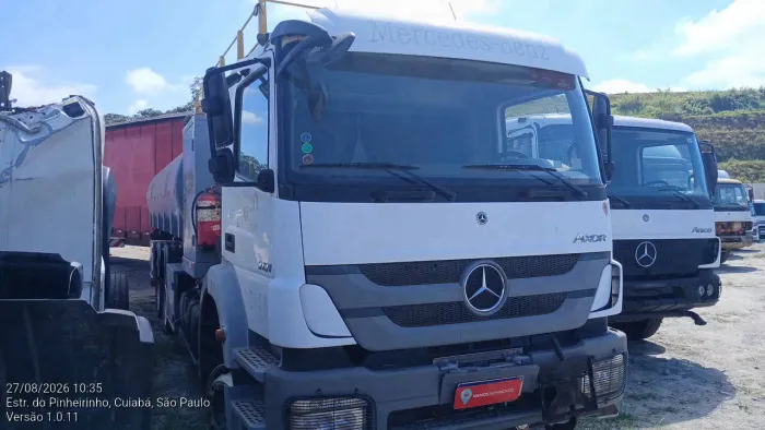 Mercedes-Benz Axor 3131/48 6X4 2022/2022 Vamos Seminovos Pinheirinho Caminhões