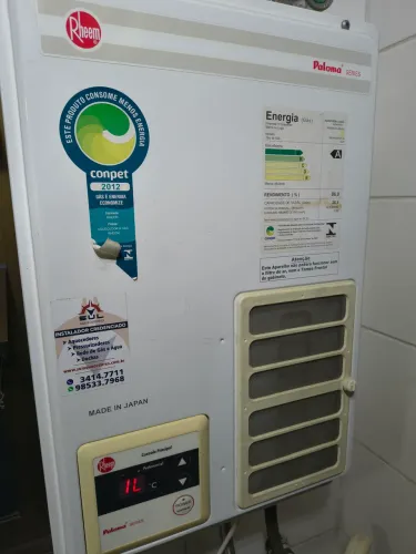 Aquecedor de água Rheem 26,5 L/mim