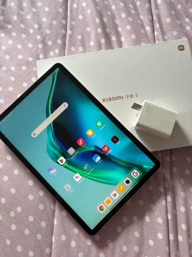 Tablet Xiaomi Pad 5 11 polegadas - 6gb/128gb - Cor Branco + Carregador