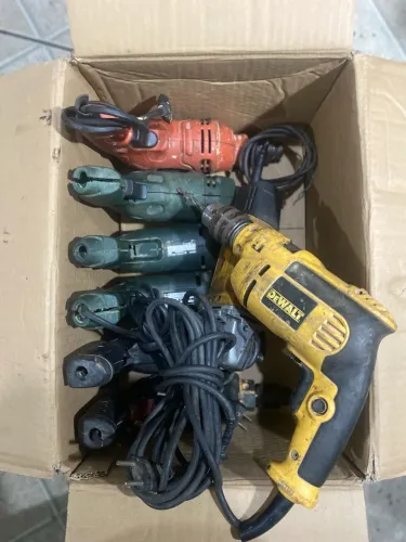 Lote de furadeiras/ferramentas elétricas 