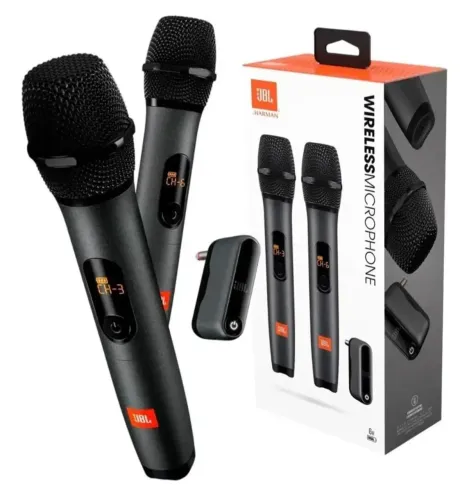 MICROFONE DUPLO PARTYBOX WIRELESS MIC<br>665,00<br><br>