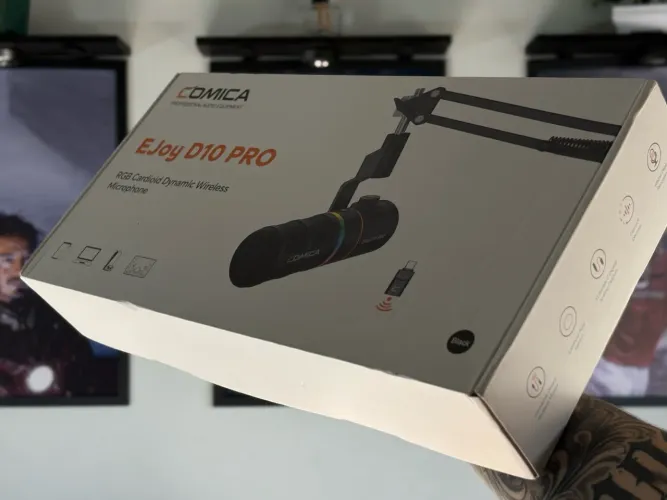 Microfone sem fio Ejoy D10 Pro