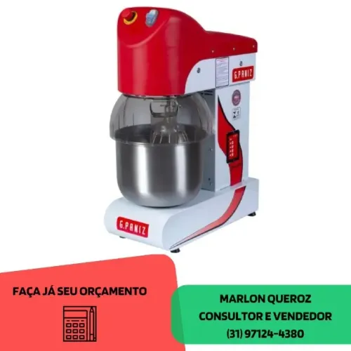 Batedeira Planetária 12 Litros G. Paniz 220V
