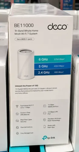 Roteador Wireless TP-Link Deco BE65 Pro BE11000 5764MBPS