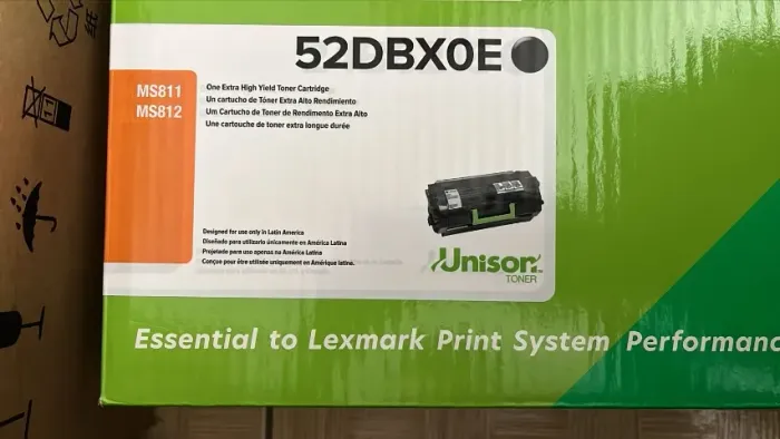 Toner Lexmark 52DBX0E lacrado 