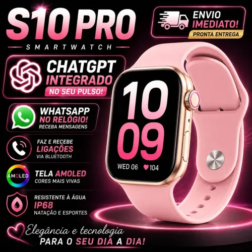 Relógio Inteligente S10 Pró Microwear 