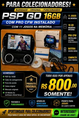 PSP GO PARA COLECIONADORES