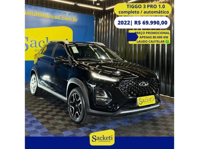 Chery Tiggo 3X PRO 1.0 Turbo Flex AUT 2022