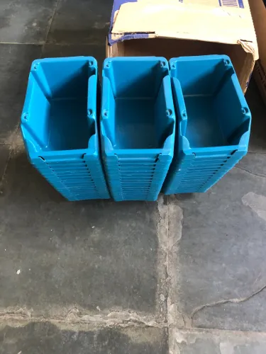 Caixa plástica mercadoria