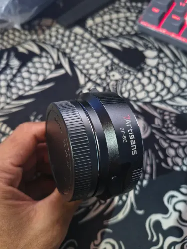 Adaptador 7artisans lentes Canon ef para câmeras Sony e-mount
