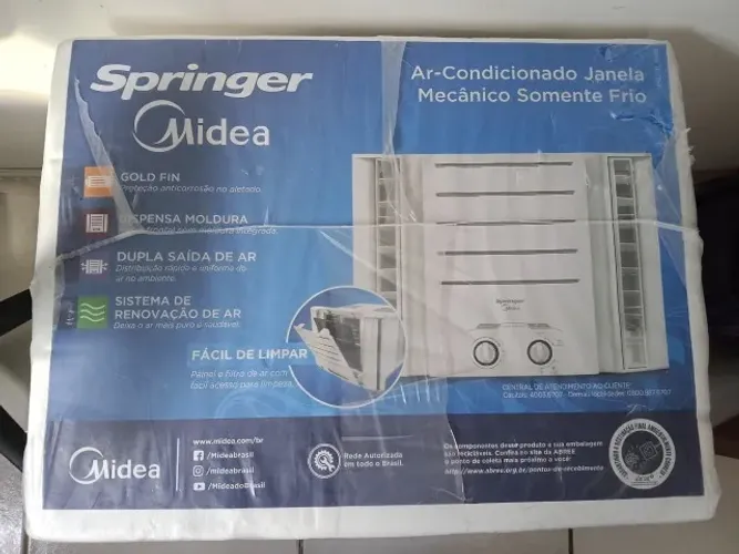 Ar Condicionado Midea 10000 BTUs Novo no plástico 220v