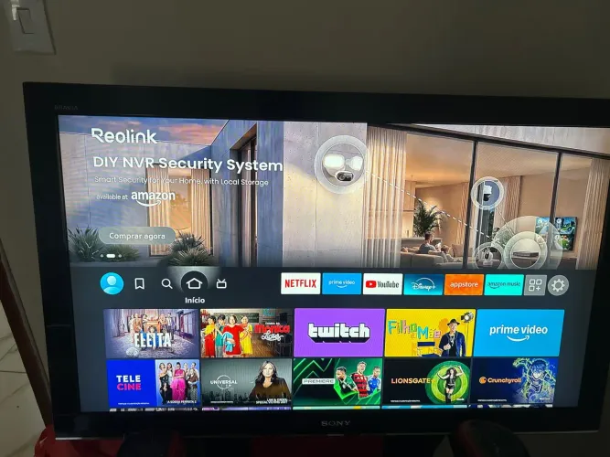 Tv Sony Fire Stock
