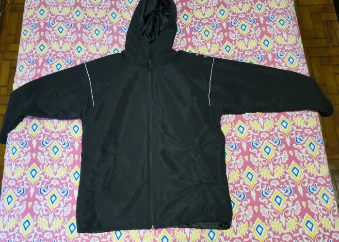 Agasalho Blusa Blusão Jaqueta Bobojaco Puma Tactel Preta