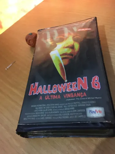 VHS Halloween 6 A Última Vingança Original Dublado