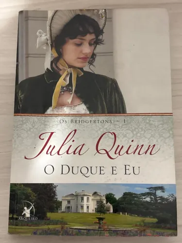 livro o duque e eu da sete de os bridgertons