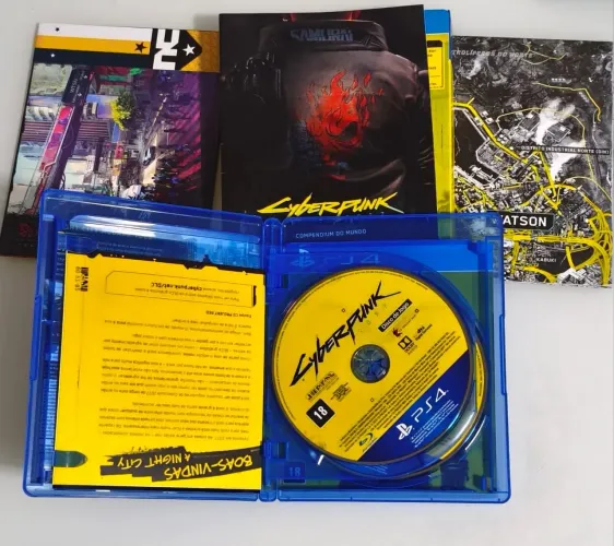 Cyberpunk 2077 - Playstation 4 - Edição Colecionador