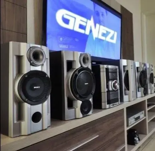 Som Sony Genezi 710w RMS MHC 880